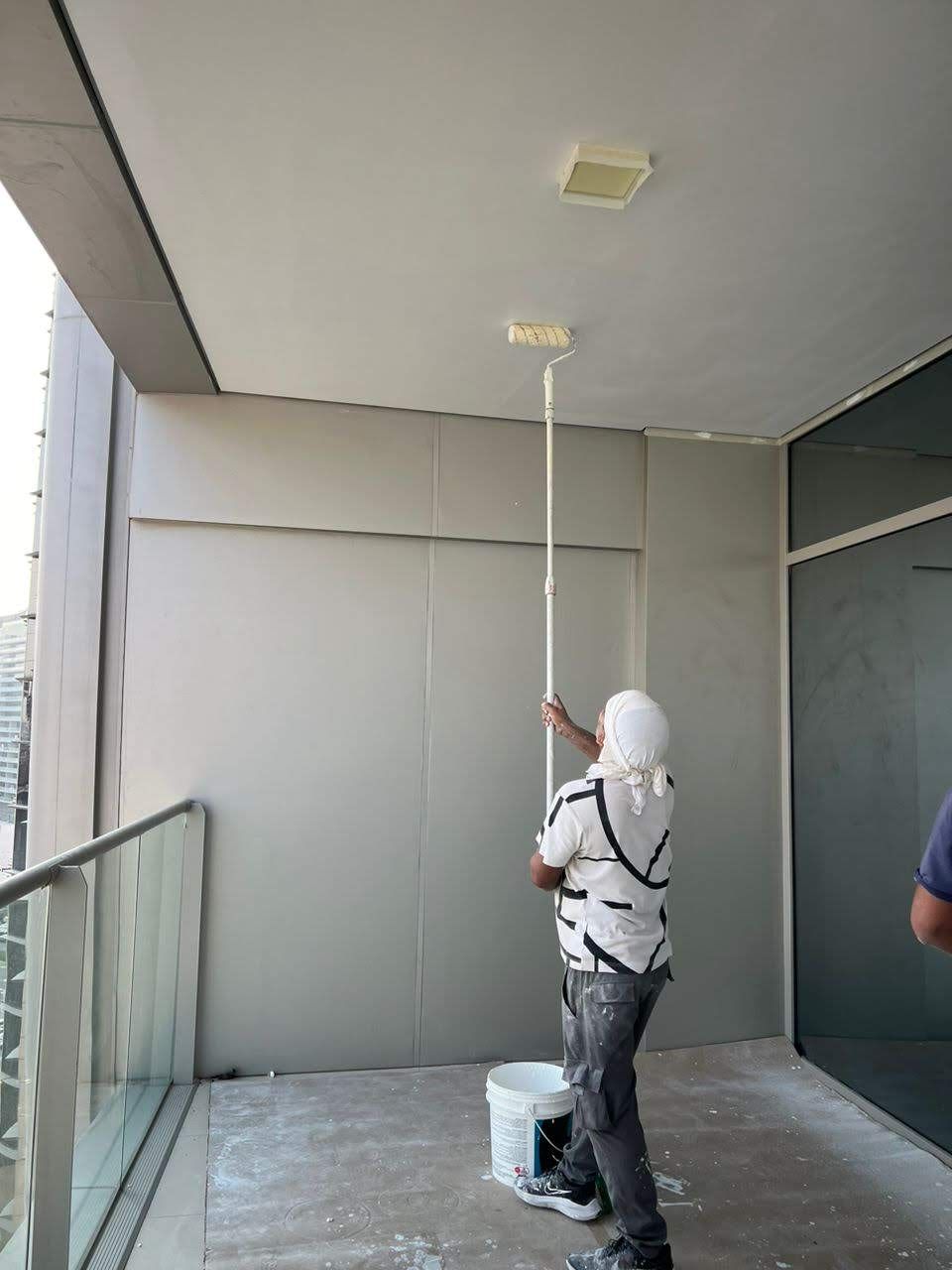 Exterior wall painting