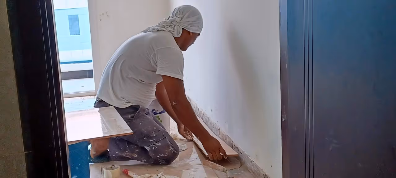 Floor tiling in Dubai