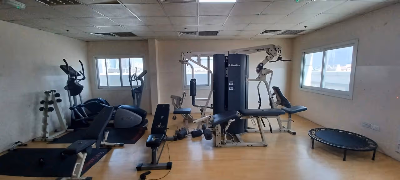 Initial State of the Gym that Needed Renovation