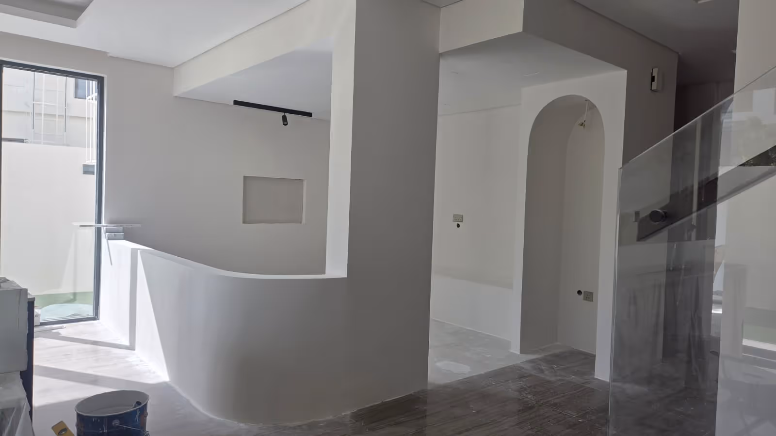 Trasnforming Kitchen to TV room
