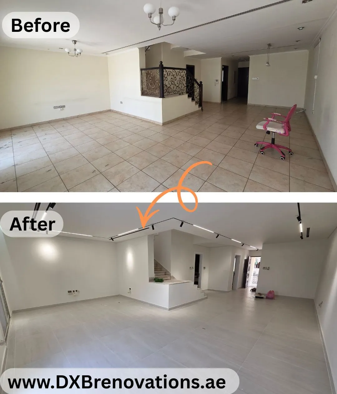 Livin Room Renovation before and after "Living room Renovation before and after"