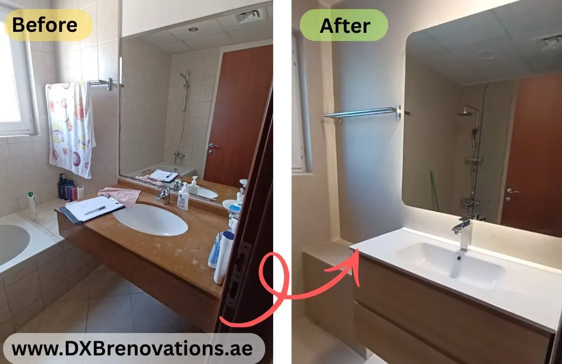 Bathroom Renovation before and after "Bathroom Renovation before and after"